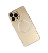 Apple iPhone Uyumlu  14 Pro Kılıf Jack Magneticsafe Lens Silikon -  Gold Belirtilmemiş