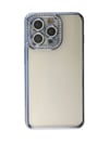 Apple iPhone Uyumlu   14 Pro Kılıf Joke Taşlı Silikon - Mavi Belirtilmemiş