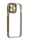 Apple iPhone Uyumlu  14 Pro Kılıf Liva Lens Silikon -  Siyah Belirtilmemiş