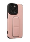 Apple iPhone Uyumlu 14 Pro - Kılıf Mega Standlı Silikon - Pudra Belirtilmemiş