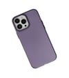 Apple iPhone Uyumlu 14 Pro - Kılıf Modos Metal - Kapak - Derin Mor Belirtilmemiş