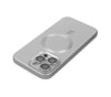 Apple iPhone Uyumlu 14 Pro - Kılıf Moshi Lens Magneticsafe Silikon - Gümüş Belirtilmemiş