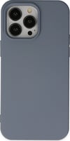 Apple iPhone Uyumlu  14 Pro Kılıf Nano İçi Kadife Silikon -  Gri Belirtilmemiş