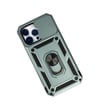 Apple iPhone Uyumlu  14 Pro Kılıf Pars Lens Yüzüklü Silikon -  Yeşil Belirtilmemiş