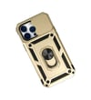 Apple iPhone Uyumlu 14 Pro - Kılıf Pars Lens Yüzüklü Silikon - Gold Belirtilmemiş