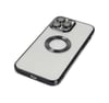 Apple iPhone Uyumlu  14 Pro Kılıf Slot Silikon -  Siyah Belirtilmemiş