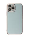 Apple iPhone Uyumlu 14 Pro - Kılıf Volet Silikon - Açık Yeşil Belirtilmemiş