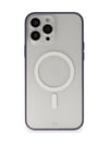 Apple iPhone Uyumlu   14 Pro Max Kılıf Grand Magneticsafe Kapak - Mor Belirtilmemiş