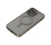Apple iPhone Uyumlu   14 Pro Max Kılıf Kross Magneticsafe Kapak - Titan Gri Belirtilmemiş
