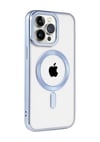 Apple iPhone Uyumlu   14 Pro Max Kılıf Kronos Magsafe Kapak - Sierra Blue Belirtilmemiş
