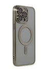 Apple iPhone Uyumlu   14 Pro Max Kılıf Kross Magneticsafe Kapak - Titan Gri Belirtilmemiş
