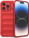 Apple iPhone Uyumlu 14 Pro Max - Kılıf Optimum Silikon - Kırmızı Belirtilmemiş