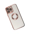 Apple iPhone Uyumlu 14 Pro Max - Kılıf Slot Silikon - Rose Gold Belirtilmemiş