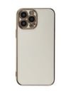 Apple iPhone Uyumlu  14 Pro Max Kılıf Volet Silikon -  Beyaz Belirtilmemiş