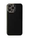Apple iPhone Uyumlu  14 Pro Max Kılıf Volet Silikon -  Siyah Belirtilmemiş