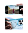Apple iPhone Uyumlu   14 Pro Max Live Diamond Magsafe Kapak - Pembe Belirtilmemiş