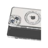 Apple iPhone Uyumlu  15 Kılıf Joke Simli Magneticsafe Kılıf -  Gümüş Belirtilmemiş