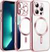 Apple iPhone Uyumlu   15 Kılıf Kross Magneticsafe Kapak - Pembe Belirtilmemiş