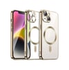 Apple iPhone Uyumlu  15 Kılıf Kross Magneticsafe Kapak -  Gold Belirtilmemiş