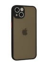 Apple iPhone Uyumlu  15 Kılıf Montreal Silikon Kapak -  Siyah Belirtilmemiş