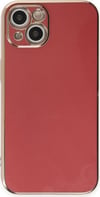 Apple iPhone Uyumlu 15 - Kılıf Volet Silikon - Kırmızı Belirtilmemiş