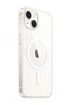 Apple iPhone Uyumlu  15 Plus Kılıf Magneticsafe Şeffaf Silikon -  Şeffaf Belirtilmemiş