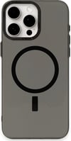 Apple iPhone Uyumlu  15 Pro Kılıf Anka Pc Magneticsafe Sert Metal Kapak -  Siyah Belirtilmemiş