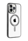 Apple iPhone Uyumlu  15 Pro Kılıf Kronos Magsafe Kapak -  Siyah Belirtilmemiş