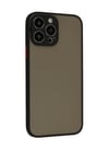 Apple iPhone Uyumlu  15 Pro Kılıf Montreal Silikon Kapak -  Siyah Belirtilmemiş