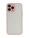 Apple iPhone Uyumlu 15 Pro - Kılıf Montreal Silikon - Kapak - Pembe Belirtilmemiş