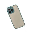 Apple iPhone Uyumlu  15 Pro Kılıf Montreal Silikon Kapak -  Yeşil Belirtilmemiş