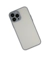 Apple iPhone Uyumlu 15 Pro - Kılıf Montreal Silikon - Kapak - Gri Belirtilmemiş