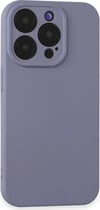 Apple iPhone Uyumlu   15 Pro Kılıf Nano İçi Kadife Silikon - Lila Belirtilmemiş