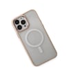 Apple iPhone Uyumlu   15 Pro Kılıf Room Magneticsafe Silikon - Pudra Belirtilmemiş