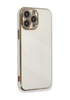 Apple iPhone Uyumlu  15 Pro Kılıf Volet Silikon -  Beyaz Belirtilmemiş