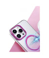 Apple iPhone Uyumlu   15 Pro Max Glossy Magsafe Kapak - Pembe Belirtilmemiş
