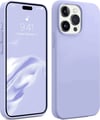Apple iPhone Uyumlu   15 Pro Max Kılıf First Silikon - Lila Belirtilmemiş