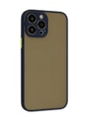 Apple iPhone Uyumlu  15 Pro Max Kılıf Montreal Silikon Kapak -  Lacivert Belirtilmemiş