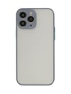 Apple iPhone Uyumlu 15 Pro Max - Kılıf Montreal Silikon - Kapak - Gri Belirtilmemiş