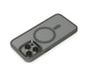 Apple iPhone Uyumlu 15 Pro Max - Kılıf Room Magneticsafe Silikon - Gri Belirtilmemiş