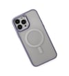 Apple iPhone Uyumlu   15 Pro Max Kılıf Room Magneticsafe Silikon - Lila Belirtilmemiş