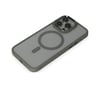 Apple iPhone Uyumlu 15 Pro Max - Kılıf Room Magneticsafe Silikon - Gri Belirtilmemiş