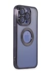 Apple iPhone Uyumlu 15 Pro Max - Kılıf Slot Silikon - Mor Belirtilmemiş