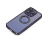 Apple iPhone Uyumlu 15 Pro Max - Kılıf Slot Silikon - Mor Belirtilmemiş