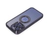 Apple iPhone Uyumlu 15 Pro Max - Kılıf Slot Silikon - Mor Belirtilmemiş