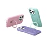 Apple iPhone Uyumlu , 15 Pro Max Regal Magsafe Standlı Kapak - Turuncu Apple iPhone Uyumlu , 17 Pro