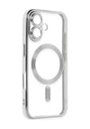 Apple iPhone Uyumlu   16 Kılıf Kross Magneticsafe Kapak - Gümüş Belirtilmemiş