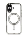 Apple iPhone Uyumlu   16 Kılıf Kross Magneticsafe Kapak - Gümüş Belirtilmemiş