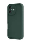 Apple iPhone Uyumlu  16 Kılıf Viera Silikon -  Koyu Yeşil Belirtilmemiş