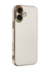 Apple iPhone Uyumlu  16 Kılıf Volet Silikon -  Beyaz Belirtilmemiş
